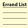 Errand List